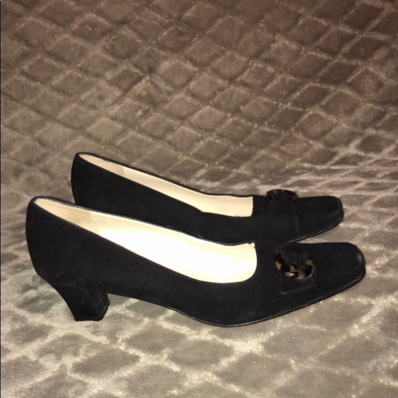 Salvatore Ferragamo Black purple with buckle - Picture 2 of 7